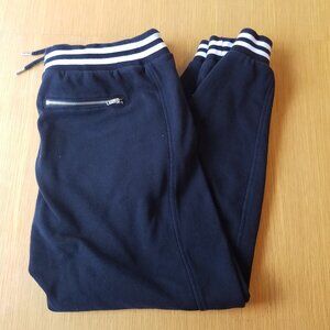 Guess Women's Large Black Sweatpants Drawstring Lounge Pants